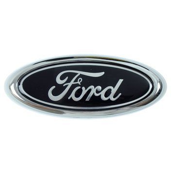 Емблема "FORD" 146х58мм (чорна, скотч 3M, FOR1012)