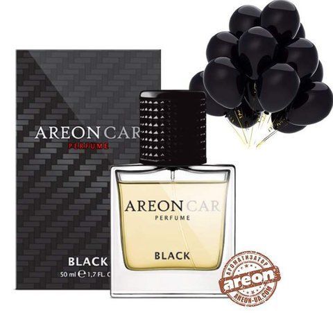 Areon Perfume освежитель спрей для авто Черный 50 мл стекло &mdash; основное фото товара