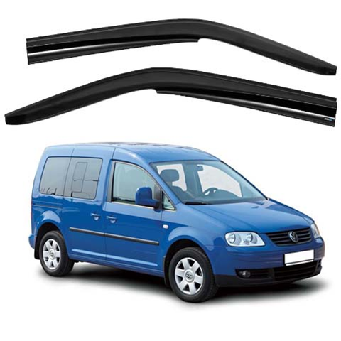 Дефлектори Вікон Вітровики VW Caddy 2004-2020 Перед "Sunplex" (скотч) &mdash; основне фото товару