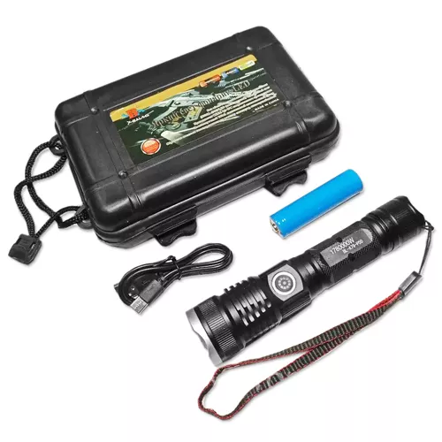 X-Balong BL-A79-P50 ліхтар ручний акумуляторний P50, Type-C, 4800 mAh, 14 см &mdash; основне фото товару