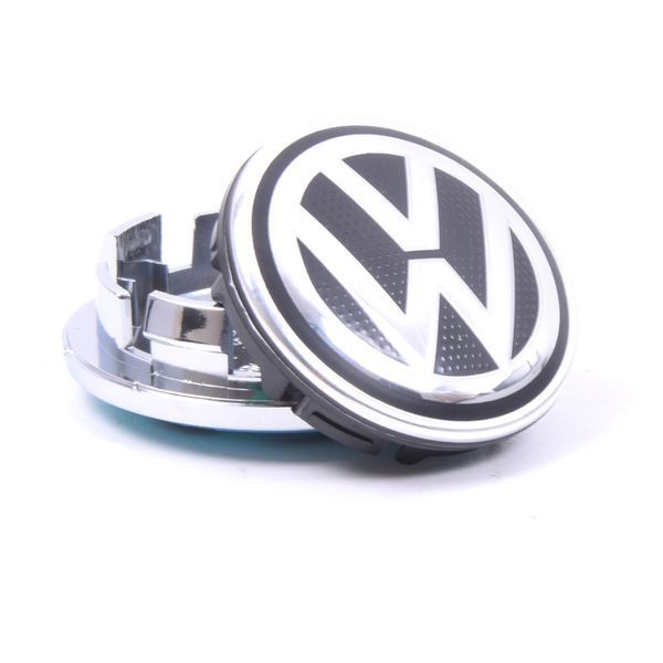 VW ковпачки на диски (56/52 мм) чорний 6CD601171 1 шт &mdash; основне фото товару