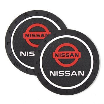 Антискользящий коврик в машину подстаканник Nissan &mdash; основное фото товара