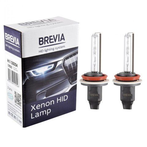 Brevia 12950 ксеноновые лампы H11 5000K 35W 2 шт &mdash; основное фото товара