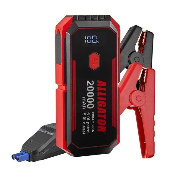 Alligator Jump Starter JS843 пусковий бустер 800A/1600A Power Bank 20000mAh &mdash; основне фото товару