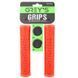 Грипсы руля 165мм красные силиконовые/заглушки руля-2шт Greys Grips № GR17610 (2шт.) &mdash; основное фото товара