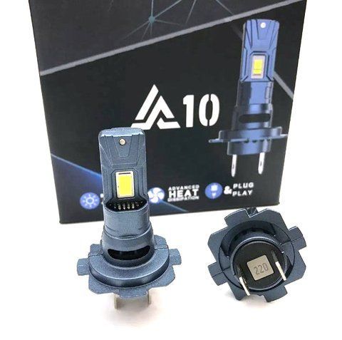 A10 LED лампа H7 12V 65W 6500Lm 6000K &mdash; основне фото товару