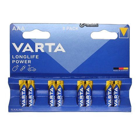 Батарейка АА/LR6 "VARTA Long Life POWER" (6+2шт/блистер) &mdash; основное фото товара