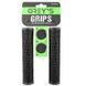 Грипсы руля 165мм черные силиконовые/заглушки руля-2шт Greys Grips № GR17600 (2шт.) &mdash; основное фото товара
