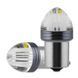 Світлодіод 12V Т25 Білий 9SMD-2835 Лінза Свеча скло №69 &mdash; основне фото товару