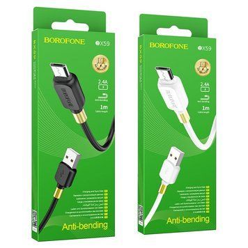 Кабель USB / Micro USB BOROFONE BX59 1м &mdash; основне фото товару