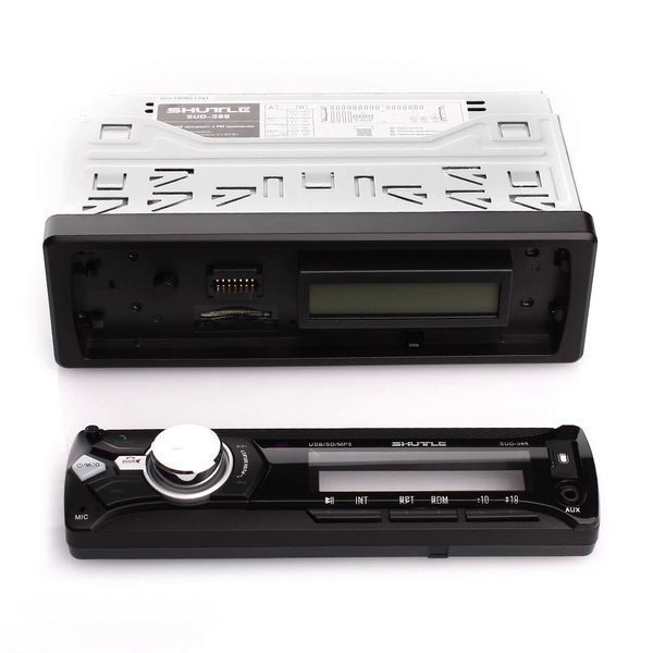 Автомагнитола Shuttle SUD388 Black/Green USB, SD, съемная панель, Bluetooth, пульт, 4x50W &mdash; основное фото товара