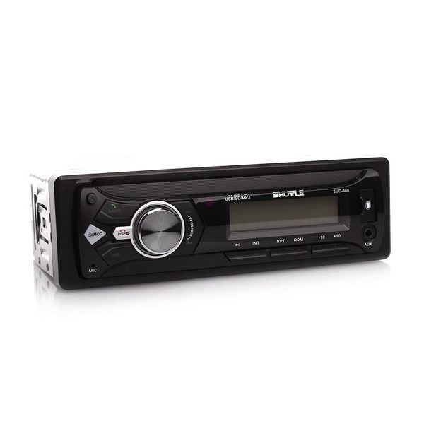 Автомагнитола Shuttle SUD388 Black/Green USB, SD, съемная панель, Bluetooth, пульт, 4x50W &mdash; основное фото товара