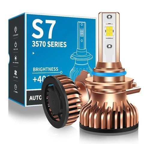 S7 LED лампа HB4 12V 55W 9600Lm 6000K &mdash; основне фото товару