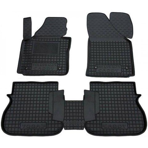 Автомобильные коврики в салон Volkswagen Caddy 2004-2020 4 дверні "Avto-Gumm" 11444 &mdash; основное фото товара