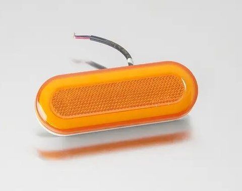 LED габарит К-263 115x40 мм 24V оранжевый LED 5 шт &mdash; основное фото товара