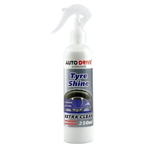 Очищувач-чорніння гуми тригер 250ml "AutoDrive" Tyre Shine AD0033 &mdash; основне фото товару