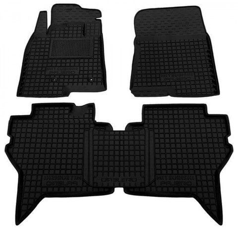 Автомобильные коврики в салон Mitsubishi Pajero Wagon IV 06-14 "Avto-Gumm" 11241 &mdash; основное фото товара