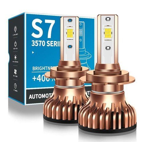 S7 LED лампа H3 12V 55W 9600Lm 6000K &mdash; основное фото товара