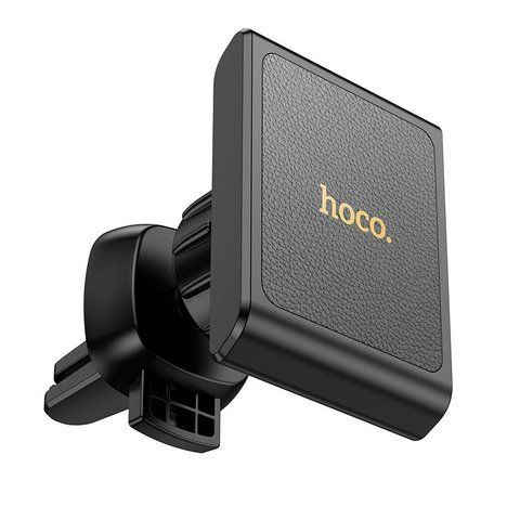 Автодержатель для телефона в дефлектор магнитный HOCO H44 Black &mdash; основное фото товара