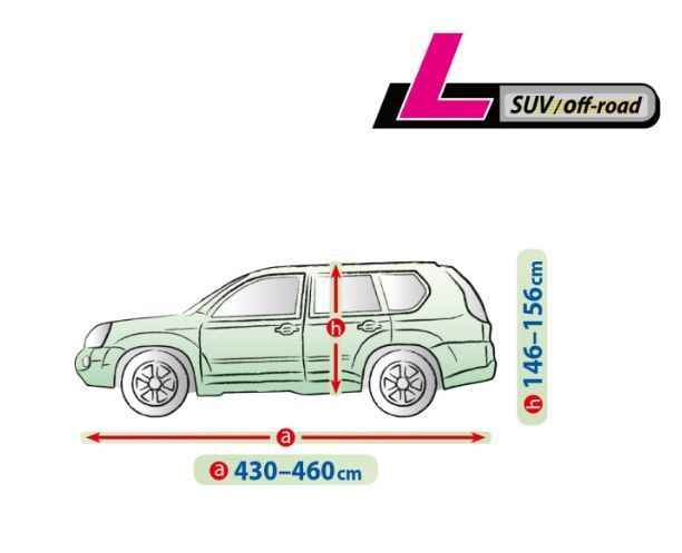 Тент на авто Kegel Perfect Garage для джипа L 430-460&times;156 см (5-4654-249-4030) &mdash; основне фото товару