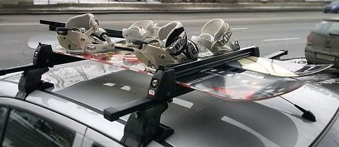 Багажник для перевозки лыж и сноубордов Amos Ski Lock 3 &mdash; основное фото товара
