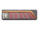 Задний фонарь прямоугольный LED 24V 465&times;131&times;33 мм с проводом для грузовика комплект 2 шт LED-80 WD-0045 (294020070)