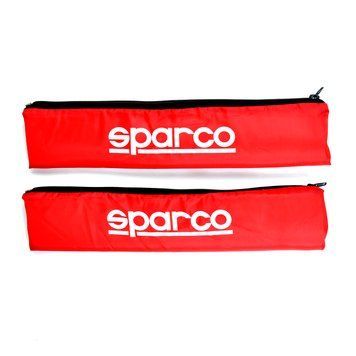 Подушка на ремень безопасности красная Sparco длина 33 см &mdash; основное фото товара