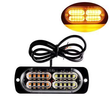 Стробоскоп светодиодный 12-24V 20LEDх1 шт, 19 режимов (жёлтый) BS-20LED (Y) &mdash; основное фото товара