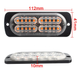 Стробоскоп світлодіодний 12-24V 20LED*1 шт, 19 режимів (Жовтий) BS-20LED (Y) &mdash; фото 4