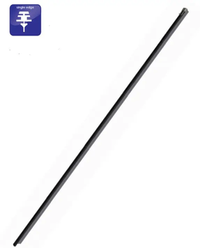 Резинки для безкаркасних двірників Alca Flat Economy 500 мм (20"), 2 шт. (121200) &mdash; основне фото товару