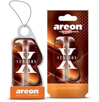 Ароматизатор у машину Areon Liquid X-Version Tutti Frutti, рідкий підвісний флакон, 8,5 мл (LCX05)