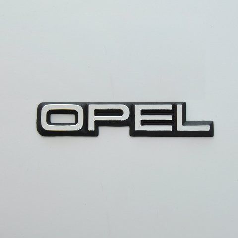 Эмблема - надпись "OPEL" (старая большая) скотч 150х30 мм &mdash; основное фото товара