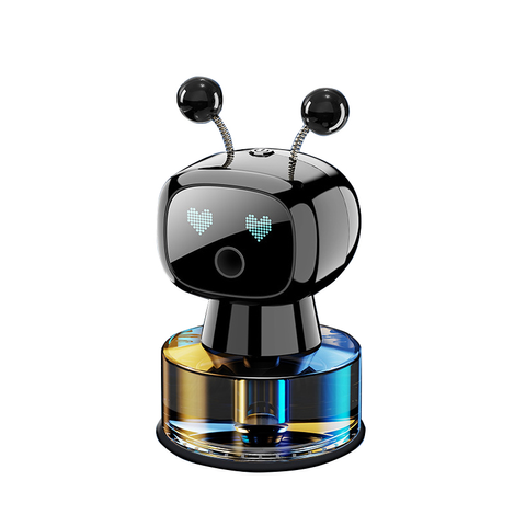 Robot JQR002 аромадифузор в машину 50 мл Gulong чорний (JQR002) &mdash; основне фото товару