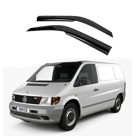 Дефлектори Вікон Вітровики Mercedes Vito 1996-2003 W-638 "Sunplex" (скотч) &mdash; основне фото товару
