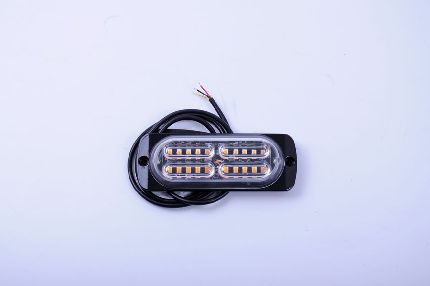 Стробоскоп світлодіодний 12-24V 20LED*1 шт,12 режимів (Червоно-синій) BS-20LED (R+B) &mdash; основне фото товару