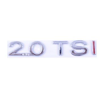 Эмблема-надпись "2.0 TSI" (I-красный) Jetta 08-11/Passat 08-11 скотч (1K9853675LGQF) &mdash; основное фото товара