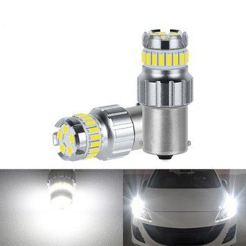 Светодиод 12-24V Т25 Белый SMD 23(5-3030/18-4014) 1156