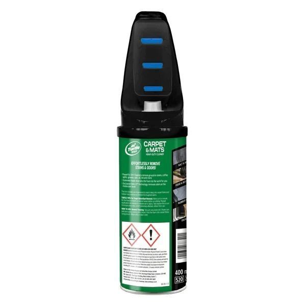 Уход за Салоном (Очиститель Ковровых Покрытий Авто) Turtle Wax Power Out Carpet & Mats Cleaner 400ml &mdash; основное фото товара
