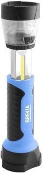 Ліхтар інспекційний Brevia 11330 COB+LED телескопічний, 220V, 300 lm, 2000 mAh, магніт, гачок &mdash; основне фото товару