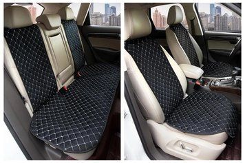 Rcar Decor алькантара комплект чорні нитка сіра &mdash; основне фото товару