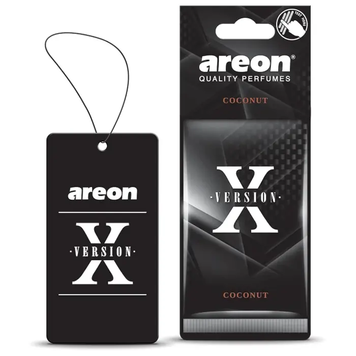 Ароматизатор у машину Areon X-Version Coconut, сухий підвісний, 13 г