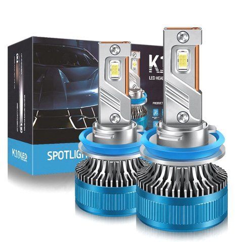 K10 LED лампа H3 12V 60W 9600Lm 6000K Canbus &mdash; основное фото товара