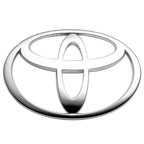 Эмблема "Toyota" 85х60мм (скотч) &mdash; основное фото товара