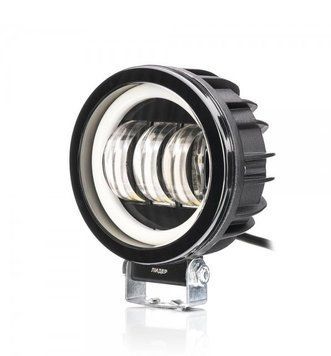 LED робоча фара кругла 30W Spot 10&ndash;30V 90&times;60 мм 3&times;10W 1 шт V76-30W-R (4059) &mdash; основне фото товару
