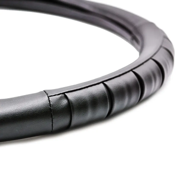 Чохол на кермо "M" (37-38см) чорний Elegant 105490 &mdash; основне фото товару