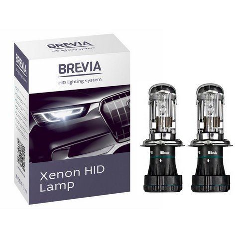 Brevia 12443 биксеноновые лампы H4 4300K 35W 2 шт &mdash; основное фото товара
