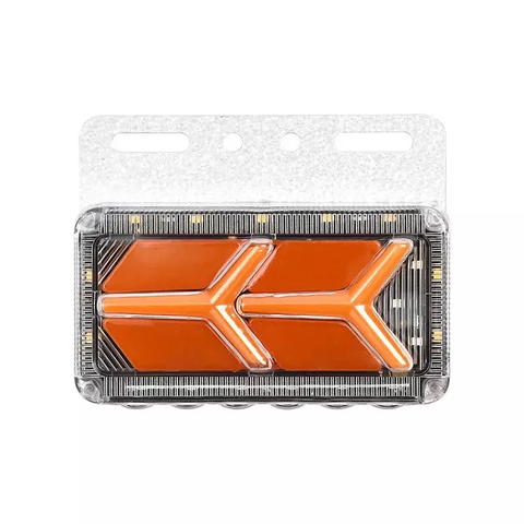 LED габарит 130x70 мм 12/24V помаранчевий 1 шт &mdash; основне фото товару