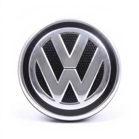 VW колпачки на диски (65/56 мм) черный 1 шт &mdash; основное фото товара