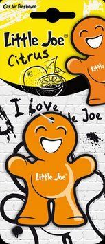 Ароматизатор у машину Little Joe Paper Цитрус підвісний чоловічок (LJP005)