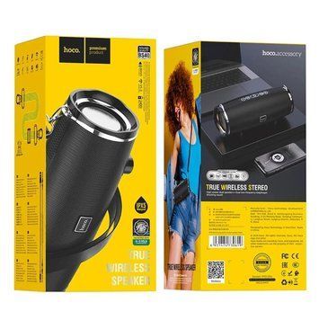 Колонка Hoco BS40 Black Bluetooth 5.0 TF та роз'єм 3.5 мм АКБ 2400 mAh &mdash; основне фото товару